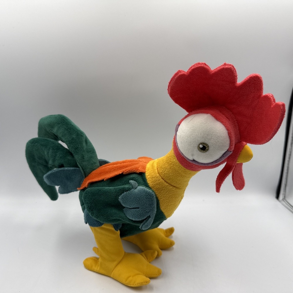 Disney Moana Hei Hei 13" Clucking Sounds Talking Motion Plush Toy